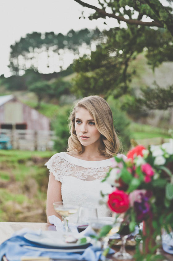 Bridal makeup by Masa Milnovic styling by One Lovely Day with Magnolia Kitchen